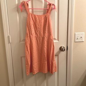 Polka dot Peach Medium So Dress